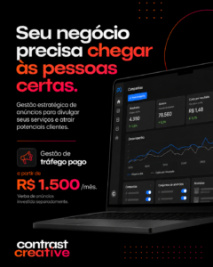Promoção Gestão de Tráfego Pago